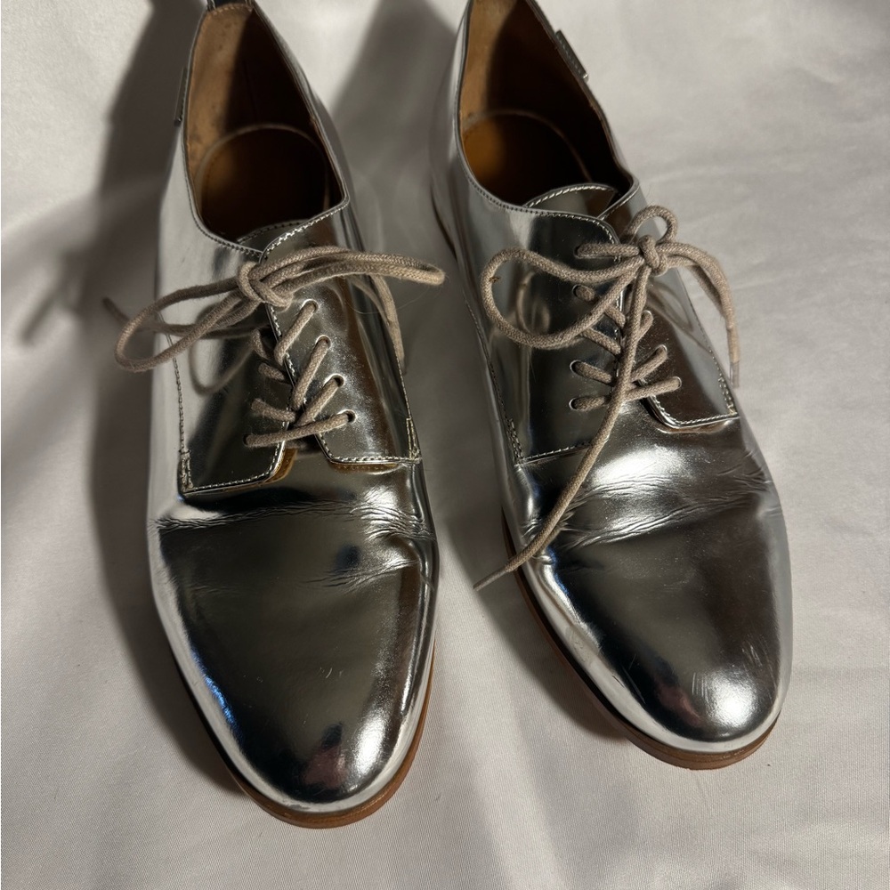 Calvin Klein Women's Silver Loafers